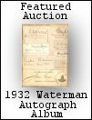 Waterman Autograph Album